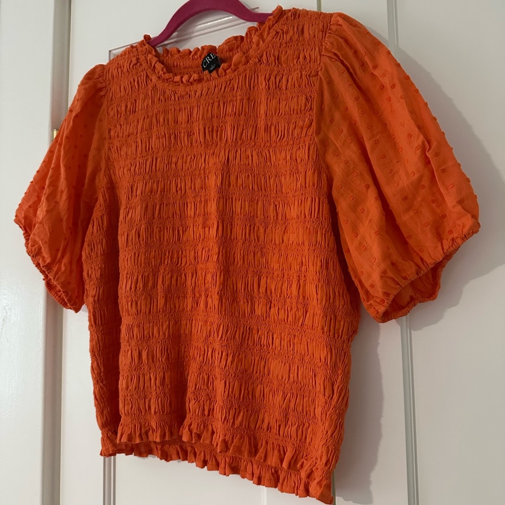Jcrew Orange Top